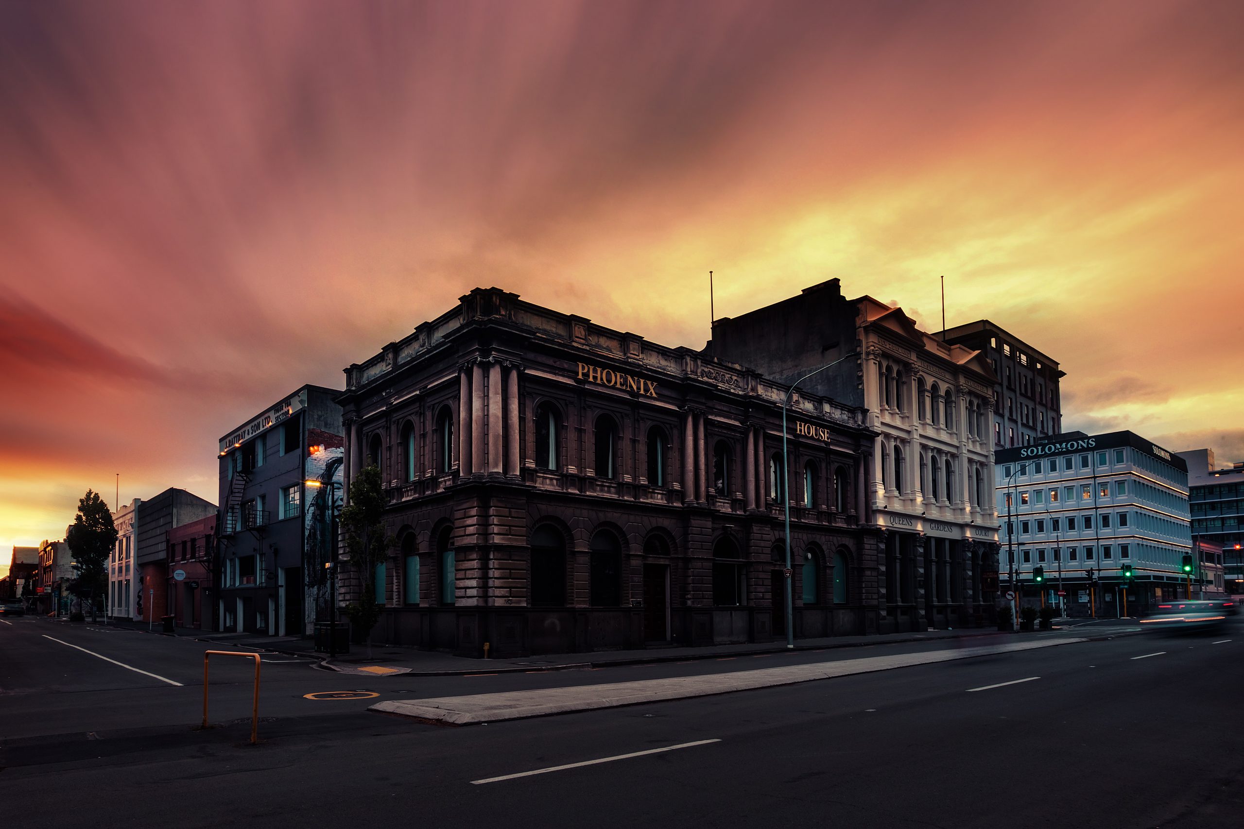 Phoenix House from a Small City